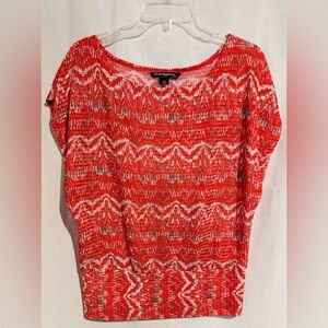 Sharagano Open Knit Top